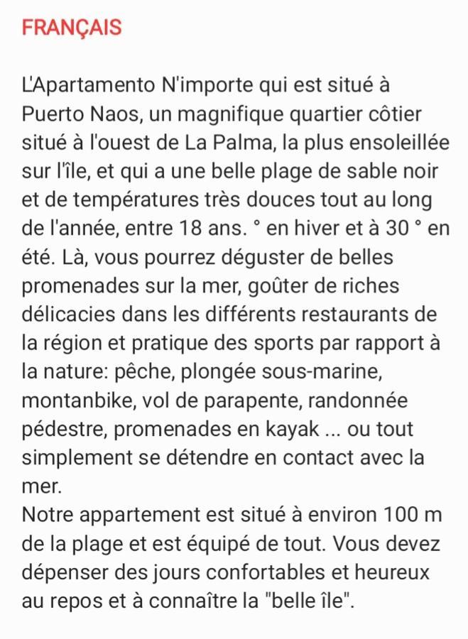 Puerto De Naos Apartamento Any מראה חיצוני תמונה